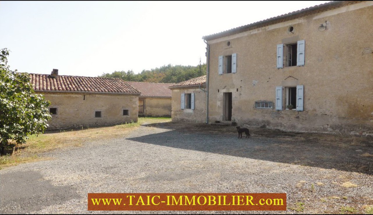 a vendre,81,tarn,lautrec,corps de ferme,a renover,,hectare,puit,grange,four a pain,lac,taic immobilier,agence immobiliere cordes sur ciel,tarn aveyron immobilier caractere