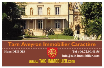 www.TAIC.IMMOBILIER.com achat vente immobilier de prestige Tarn et Aveyron