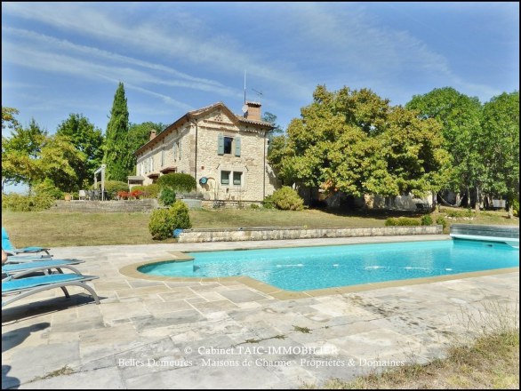 taic immobilier,81,tarn,cordes sur ciel,gaillac,albi,a vendre, propriété,demeure,prestige,calme,hectare,parc,puits,propriété a vendre, agence immobilière cordes sur ciel,albi,
