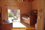 A vendre par TAIC immobilier, Tarn Aveyron Immobilier Caractère, agence immobilière Cordes sur Ciel, corps de ferme rénové 200m2, jardin 500m2, appartement indépendant, sud Villefranche de Rouergue,12,Aveyron.