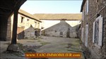A vendre,taic immobilier,Tarn Aveyron Immobilier,Tarn, Secteur Tanus / Valence d'Albigeois : Vaste corps de ferme sur 1500m2 de terrain, ferme,dépendances,bergerie,