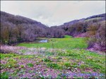A vendre par Tarn Aveyron Immobilier Caractere, Secteur Teillet Corps de ferme de 280m2 sur 3Ha de terre bordé par une rivière, étang,  grange et dépendances