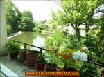 A vendre par TAIC Immobilier,charmante maison 100m2,4 chambres,riviere, rénovée,Tarn,Tarn aveyron immobilier caractere,agence immobiliere cordes sur ciel,realmont