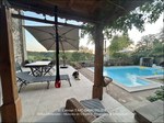 A vendre, Cordes sur Ciel,  Demeure du XVème rénovée 200m2, Piscine, Jardin arboré, Superbe vue sur la Vallée, puits,garage,