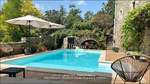 A vendre, Cordes sur Ciel,  Demeure du XVème rénovée 200m2, Piscine, Jardin arboré, Superbe vue sur la Vallée, puits,garage,
