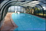 A vendre par TAIC-Immobilier secteur Cordes sur Ciel / Gaillac propriété de 200m2 sur 5 hectares avec piscine couverte et superbe vue dominante